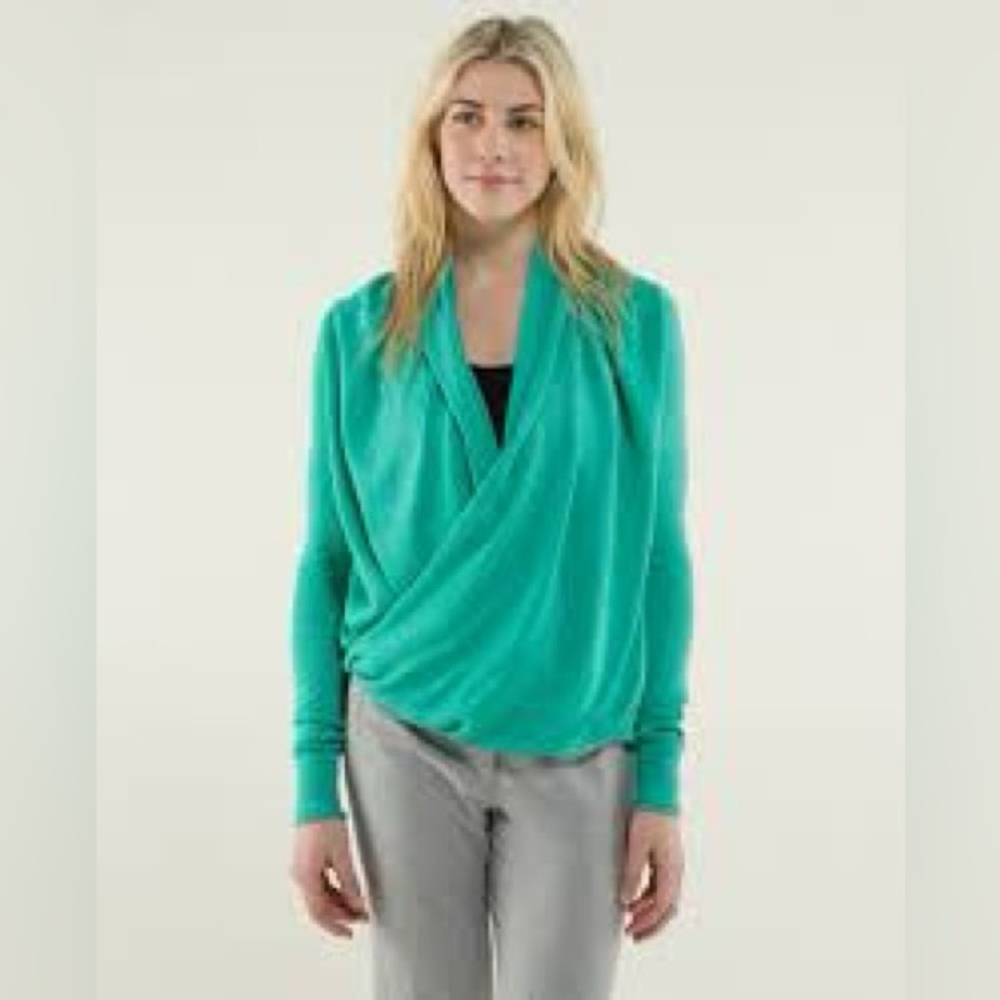 Convertible wrap sweater